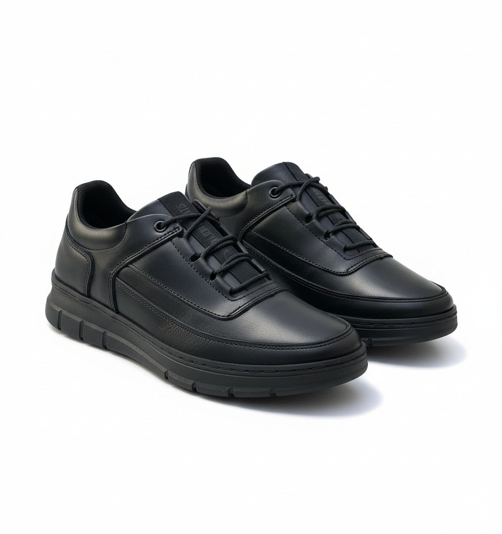 Black BOT sneaker - Lachachi shoes